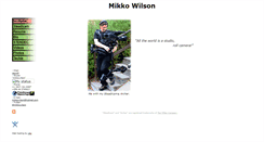 Desktop Screenshot of mikkowilson.com